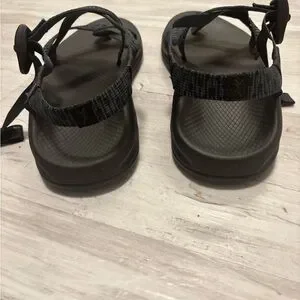 Chaco | Shoes | Chaco Z Eddy Black And Blue Sport Sandal 
